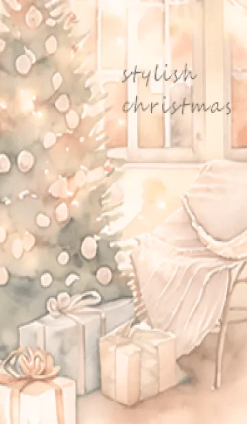 [LINE着せ替え] orange☆おしゃれなクリスマス13_1の画像1
