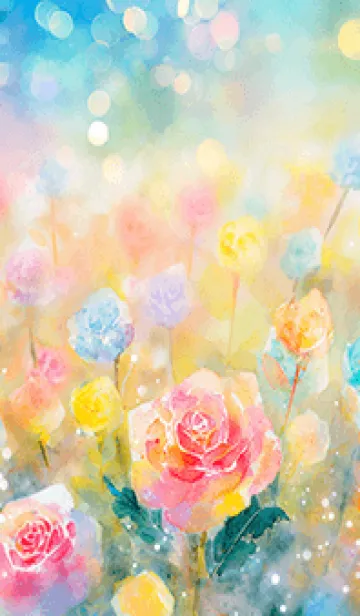 [LINE着せ替え] 薔薇(バラ)の花の着せかえ(R120)の画像1