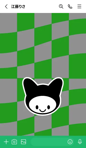 [LINE着せ替え] ネコカブリ 91の画像2