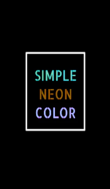 [LINE着せ替え] ネオン カラー アイコン 42の画像1