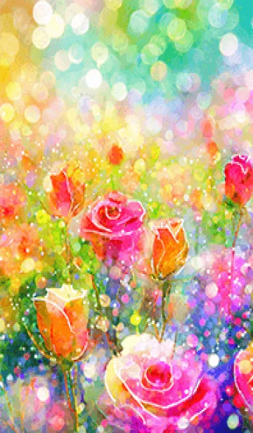 [LINE着せ替え] 薔薇(バラ)の花の着せかえ(R130)の画像1