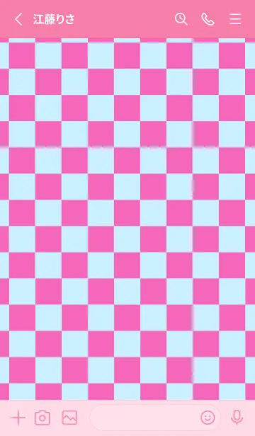 [LINE着せ替え] カラー チェック 41の画像2