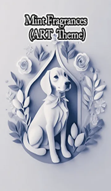 [LINE着せ替え] Mint Fragrance ART Theme131の画像1