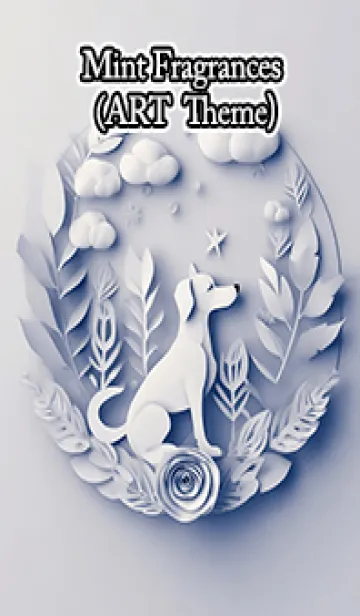 [LINE着せ替え] Mint Fragrance ART Theme132の画像1