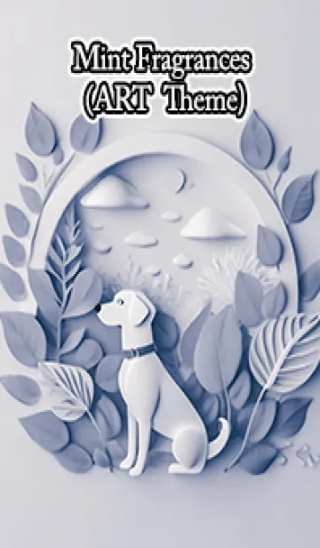 [LINE着せ替え] Mint Fragrance ART Theme133の画像1