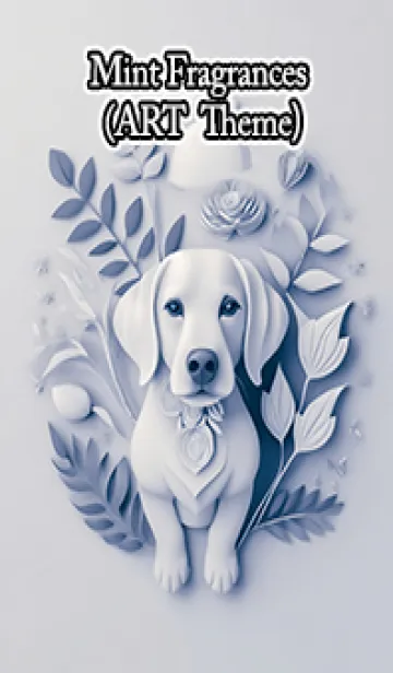 [LINE着せ替え] Mint Fragrance ART Theme136の画像1