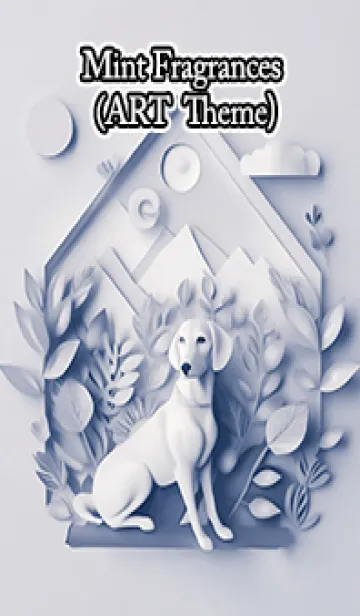 Mint Fragrance ART Theme137のLINE着せ替え