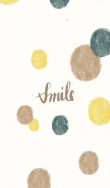 [LINE着せ替え] 水彩 丸 大人27の画像1