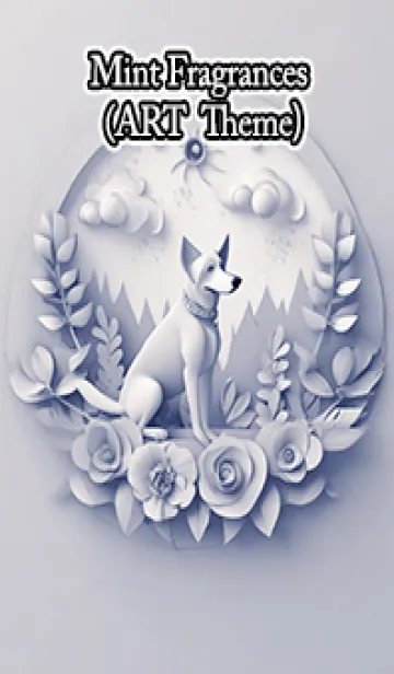 [LINE着せ替え] Mint Fragrance ART Theme138の画像1