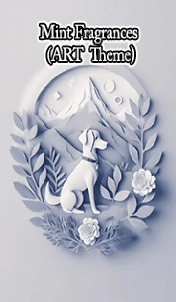 [LINE着せ替え] Mint Fragrance ART Theme140の画像1
