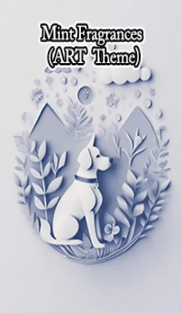 [LINE着せ替え] Mint Fragrance ART Theme141の画像1