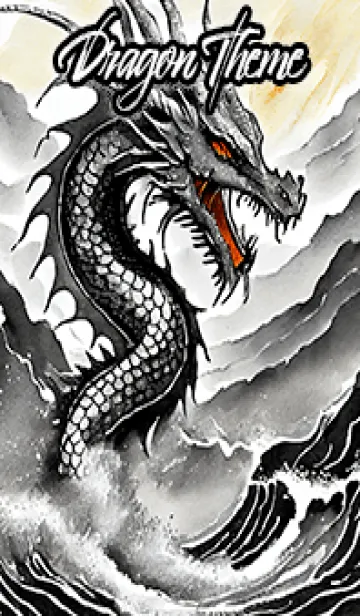 [LINE着せ替え] 【龍の着せかえ】Dragon Theme/100の画像1