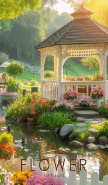 [LINE着せ替え] FLOWER GARDEN -Beautiful-14の画像1