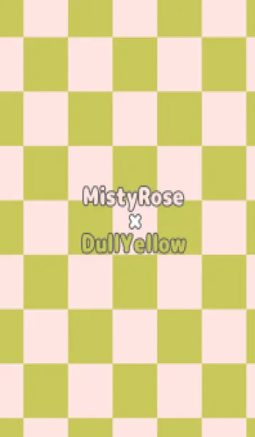 [LINE着せ替え] ミスティローズ■くすみイエロー.TKCの画像1