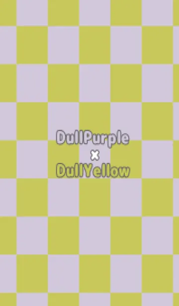 [LINE着せ替え] くすみパープル■くすみイエロー.TKCの画像1