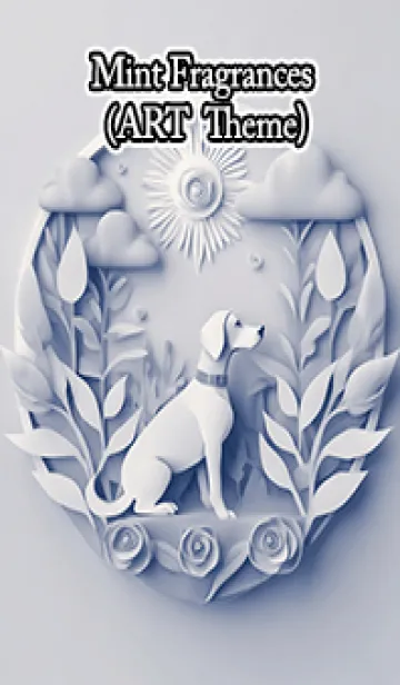 Mint Fragrance ART Theme143のLINE着せ替え