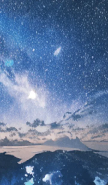 [LINE着せ替え] 秋の夜空#LG12。の画像1