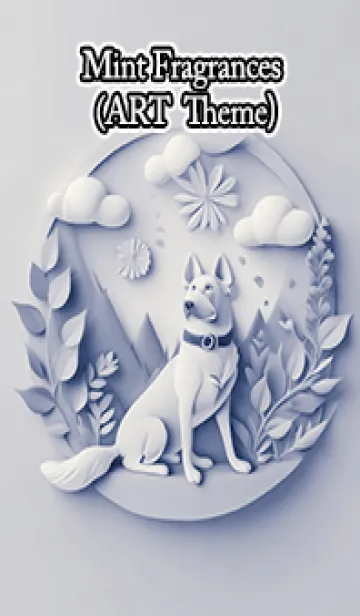 [LINE着せ替え] Mint Fragrance ART Theme144の画像1