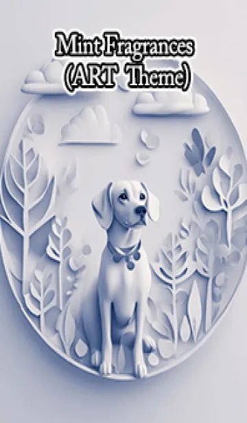 [LINE着せ替え] Mint Fragrance ART Theme145の画像1