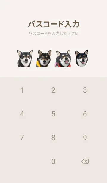 [LINE着せ替え] 柴犬ゆずちゃんの着せかえの画像4