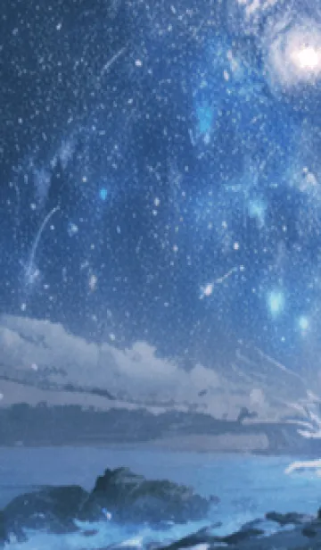 [LINE着せ替え] 秋の夜空#LI012。の画像1