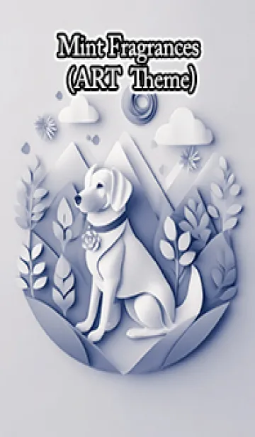 [LINE着せ替え] Mint Fragrance ART Theme148の画像1