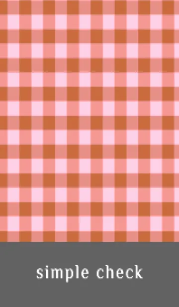 [LINE着せ替え] シンプル チェック 34の画像1