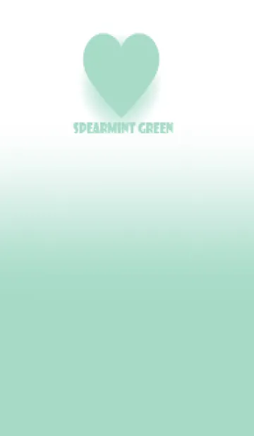 [LINE着せ替え] Spearmint Green & White Theme V.5 (JP)の画像1