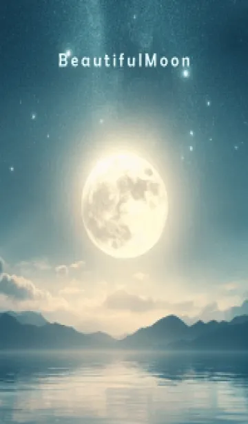[LINE着せ替え] Beautiful Moon-MEKYM 8の画像1