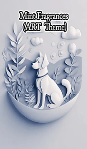 [LINE着せ替え] Mint Fragrance ART Theme150の画像1