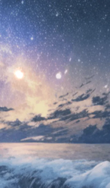 [LINE着せ替え] 秋の夜空#LI09。の画像1