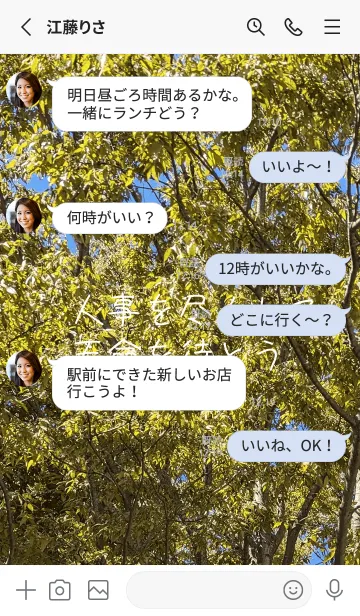 [LINE着せ替え] 本当に痩せようy5aの画像3