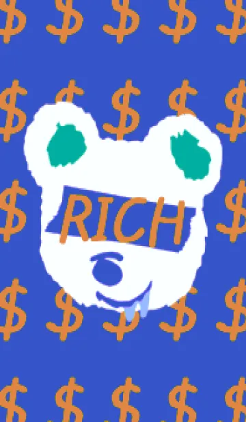 [LINE着せ替え] リッチ ベア 63の画像1