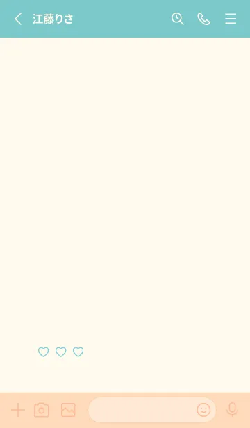 [LINE着せ替え] キュートな白鳥さん(beige&pastel02)の画像2