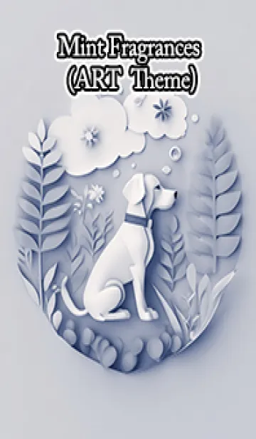 [LINE着せ替え] Mint Fragrance ART Theme152の画像1