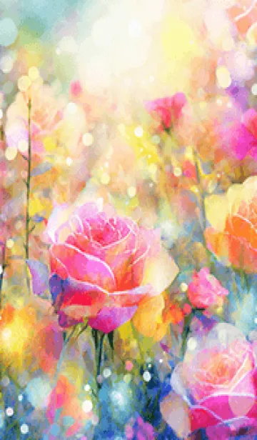 [LINE着せ替え] 薔薇(バラ)の花の着せかえ(R153)の画像1