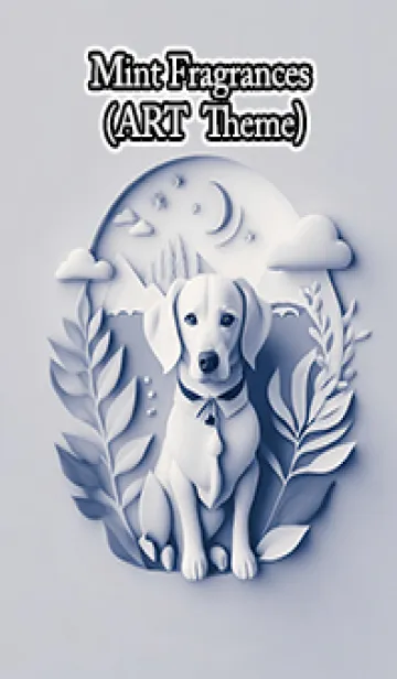[LINE着せ替え] Mint Fragrance ART Theme154の画像1