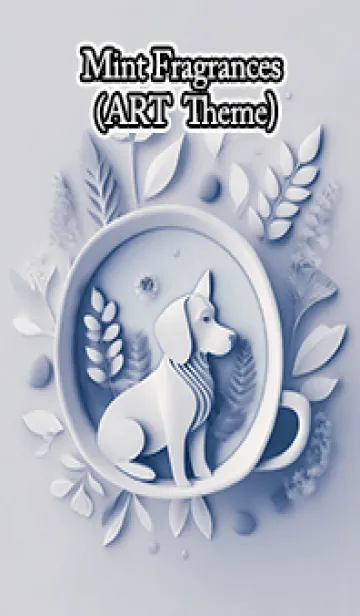 [LINE着せ替え] Mint Fragrance ART Theme155の画像1