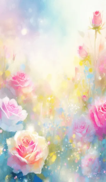 [LINE着せ替え] 薔薇(バラ)の花の着せかえ(R155)の画像1