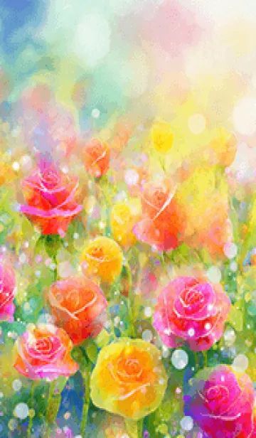 [LINE着せ替え] 薔薇(バラ)の花の着せかえ(R156)の画像1