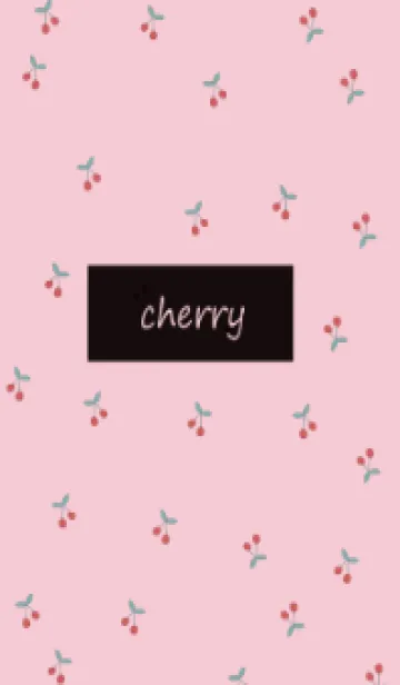 [LINE着せ替え] cherry_pattern #blackpinkの画像1