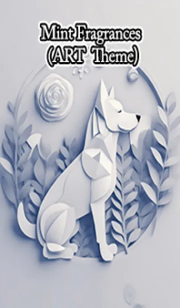 [LINE着せ替え] Mint Fragrance ART Theme158の画像1