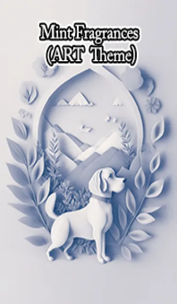 [LINE着せ替え] Mint Fragrance ART Theme159の画像1