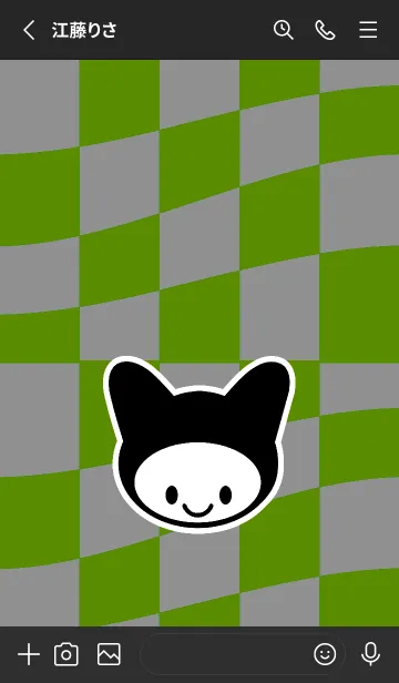 [LINE着せ替え] ネコカブリの画像2