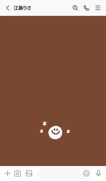 [LINE着せ替え] ミニ スマイル _35の画像2