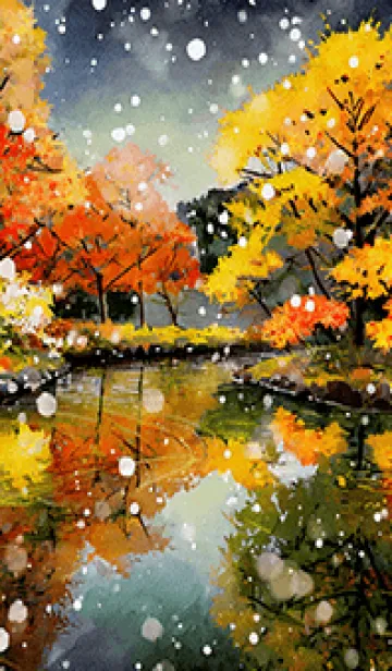 [LINE着せ替え] 優美な秋の風景の着せかえ(Autumn-222)の画像1