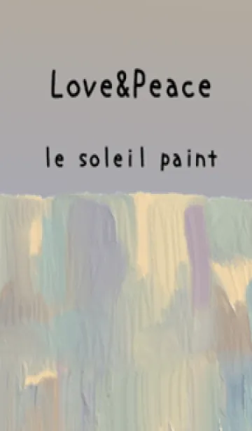 [LINE着せ替え] 油絵アート【le soleil paint 636】の画像1