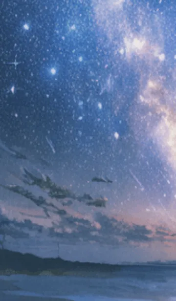 [LINE着せ替え] 秋の夜空#LJ04。の画像1