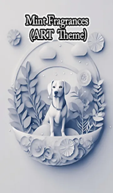 [LINE着せ替え] Mint Fragrance ART Theme169の画像1