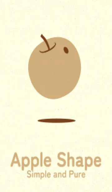 [LINE着せ替え] りんご型のきせかえ テラローザの画像1